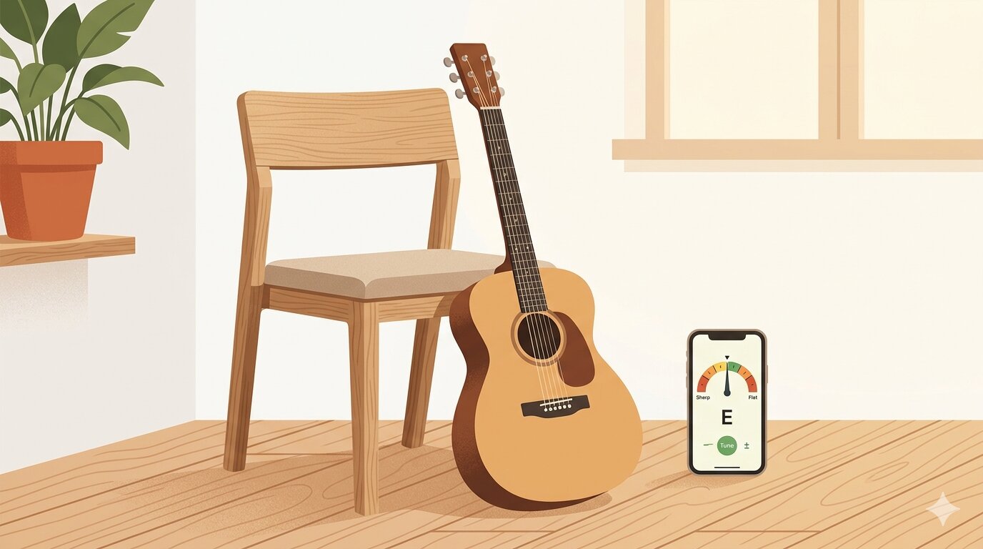 How to Tune a Guitar With Your Phone